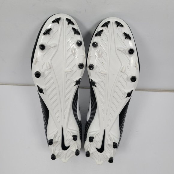 Nike VPR Men's Black White Athletic Football Cleats 847089-011 US Size 11 - Picture 7 of 8
